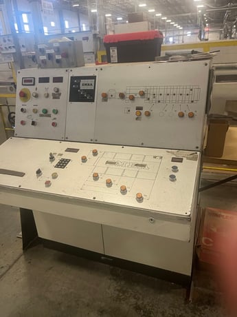 Emba #160-Flexo, Folder Gluer, 380 V, Main Feeder Vacuum Pump Needs Replacing, 1985 - Image 7