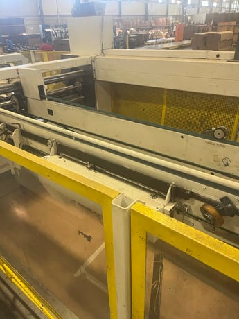 Emba #160-Flexo, Folder Gluer, 380 V, Main Feeder Vacuum Pump Needs Replacing, 1985 - Image 8