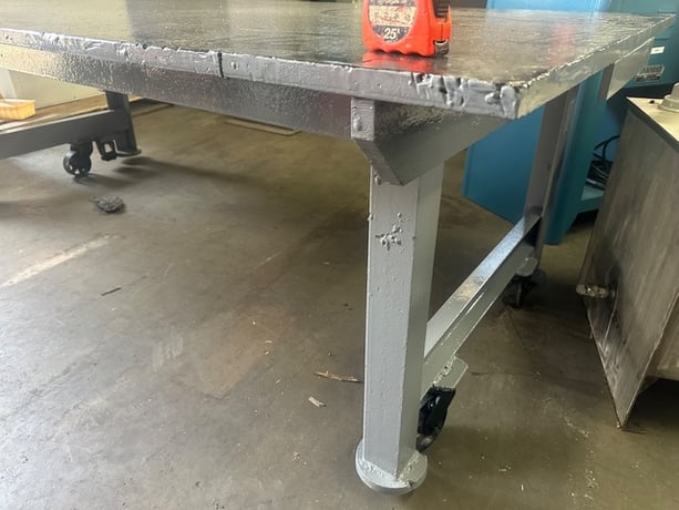 48" x 96" x 3/4" Layout Table, steel - Image 2