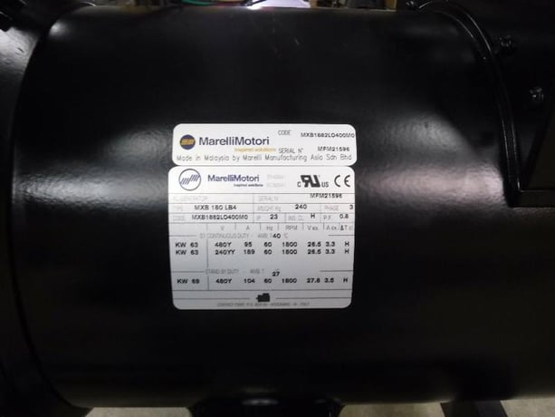 60 KW Perkins #1104, Generator set, DeepSea AS702 ctrl, open frame, warranty - Image 4