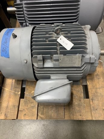 30 HP 3525 RPM Siemens, Frame 286TS, TEFC, 230/460 Volts - Image 2