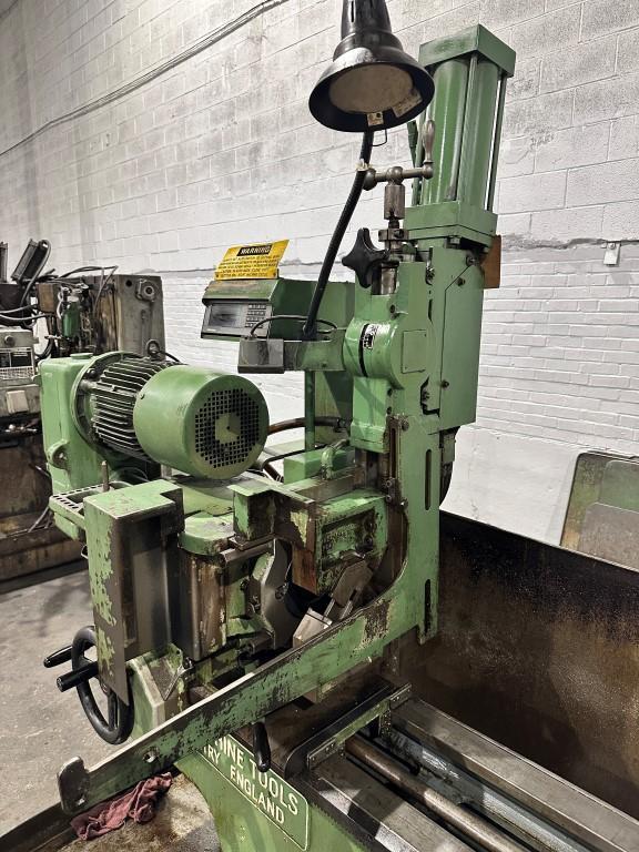 6" x 54" Hey #3, CNC double end facing & centering machine, Allen Bradley SLC 5/04 CNC, 1996 - Image 4