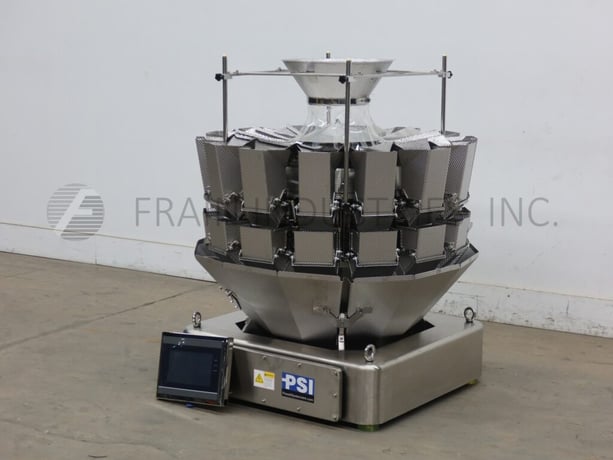 Powell Systems #PSI-14-3SS-D, dimpled bucket, combination weigh scale, up to 140 WPM - Image 1