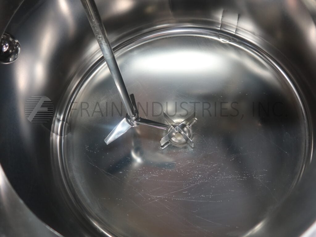 145 gallon DCI, 316 Stainless Steel, internal vacuum tank, 42" dia. x 35" deep with a 23" straight wall, 1 HP - Image 2