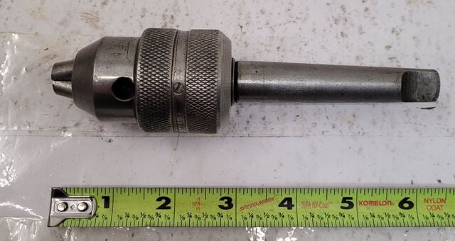 Ettco Keyless Drill Chuck No.2-AB to 25/64 w/ #2MT Shaft - Image 1