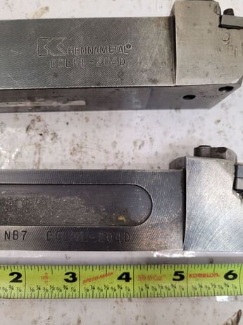 Kennametal DCLNL-204D  Turning Toolholder  Set of 2 - Image 2