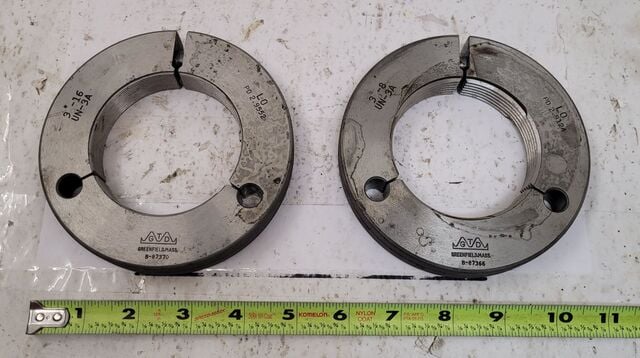 GTD, thread GO/NO GO gauges, LOT of 2 - Image 1