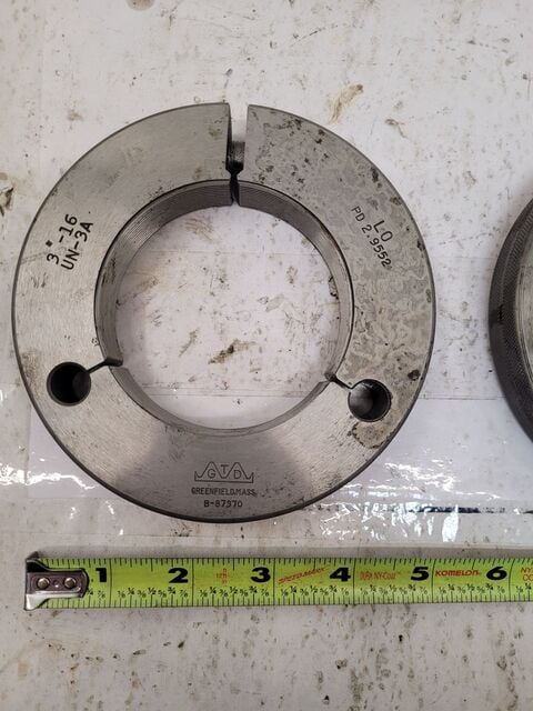 GTD, thread GO/NO GO gauges, LOT of 2 - Image 2