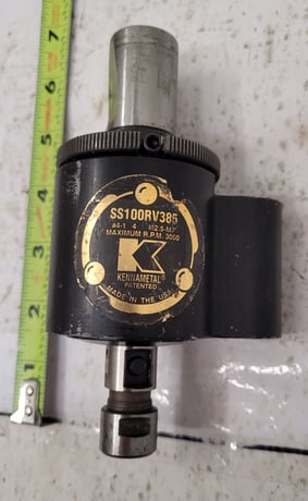 Kennametal #4-1/4 (M2.5-M7) Reverse Tapping Head Attachment w/ 1" Shank - Image 2