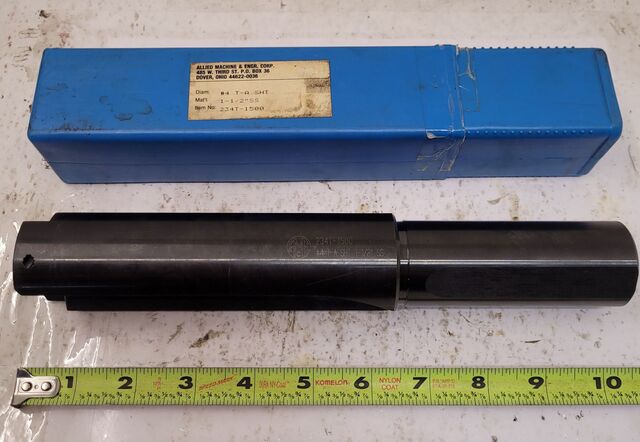 Allied Machine & Engineering #4 T-A SHT - 1-1/2"SS - 234T-1500 - Image 1