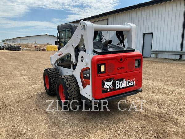 Bobcat S770, Skid Steer Loader, 3219 hours, S/N: AT5A18618, 2023 - Image 4