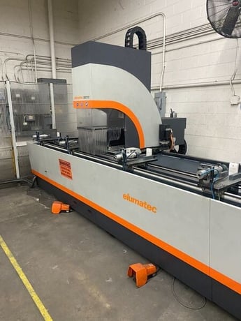 Elumatec #SBZ-122/33, CNC vertical machining center, 151.5" X, 13.7" Y, 11" Z, 24000 RPM, HSK-F63 taper - Image 2