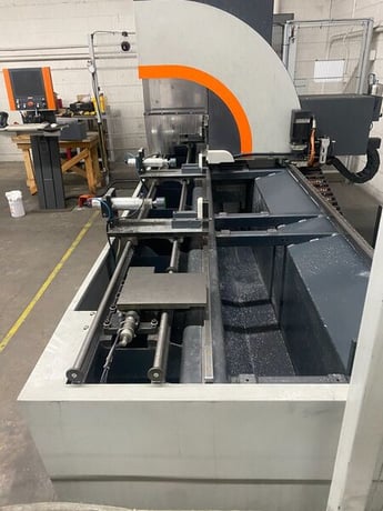 Elumatec #SBZ-122/33, CNC vertical machining center, 151.5" X, 13.7" Y, 11" Z, 24000 RPM, HSK-F63 taper - Image 3