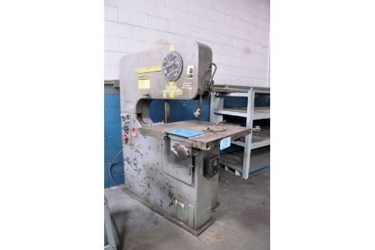 36" x 12" DoAll #V36, Vertical Bandsaw, 2 HP, blade welder, tilt table - Image 1