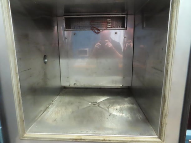 22" width x 23" D x 21" H Tenney #T-6C, temperature testing chamber, -110 to 80&deg;C, Watlow F4 / Limit 97A - Image 3