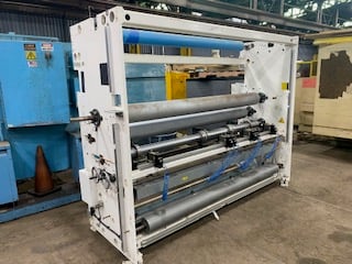 Macro Engineering #ME-0-2, 92" pull roll & slitting section with 5 Tidland Performance Series class II shear - Image 5