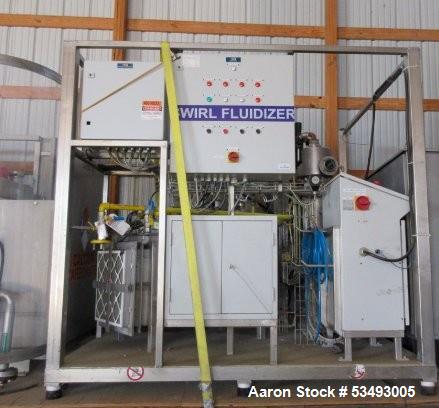GEA Niro #Swirl-Fluidizer, Agitated Flash Dryer, 55 kg/hr Evaporation, Stainless Steel, Skid, NG/LP, 2009 - Image 1