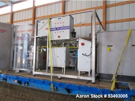 GEA Niro #Swirl-Fluidizer, Agitated Flash Dryer, 55 kg/hr Evaporation, Stainless Steel, Skid, NG/LP, 2009 - Image 2