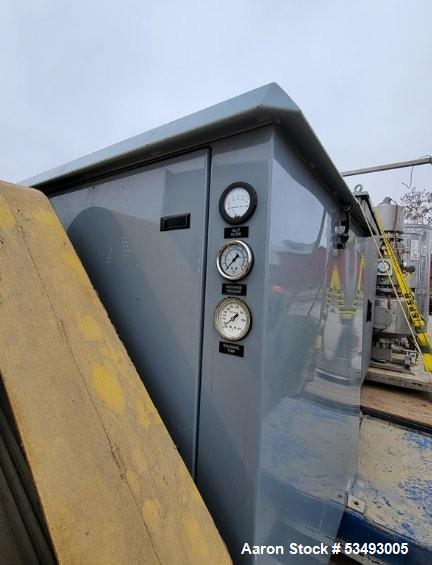 GEA Niro #Swirl-Fluidizer, Agitated Flash Dryer, 55 kg/hr Evaporation, Stainless Steel, Skid, NG/LP, 2009 - Image 5