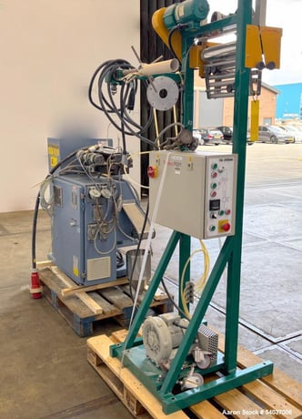 0.75" Killion #KL-075, Single Screw Extruder, 25:1 L/D, 12-120 RPM, wheels, w/ feeder, controls & - Image 5