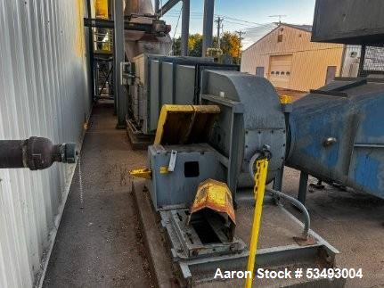 Barr-Rosin, Fluid Bed Dryer, Natural Gas Heater, 744 lb/hr Evaporation, 15879 cfm @13" sp blower, 2003, AS IS - Image 5