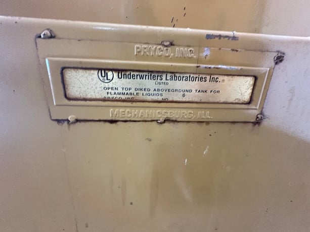 155 gallon Pryco, diesel fuel tank with transfer pump - Image 7