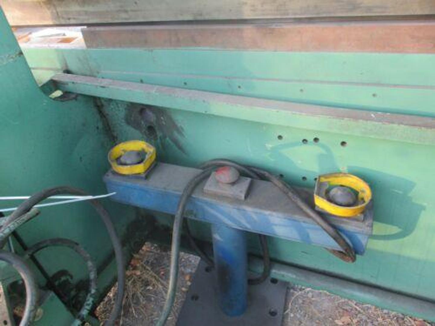 60 Ton, HJO, hydraulic press brake, 10' overall, motorized ram - Image 5
