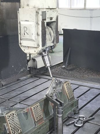 SNK #RB-5VM/CS, double column machining center, Fanuc 31iA, 206.6" X, 114.1" Y, 23.6" Z, 6000 RPM, 40 - Image 5