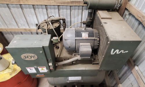 125 psi, Joy #TA-020, Compressor, 20 Hp, 230 V., 10181 hours - Image 1