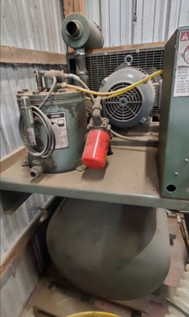 125 psi, Joy #TA-020, Compressor, 20 Hp, 230 V., 10181 hours - Image 3