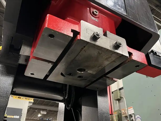 80 Ton, Amada #TPL80SI, single point, Link drive, gap frame press, 5.1" stroke, 17.9"Shut Height, 2000 - Image 6