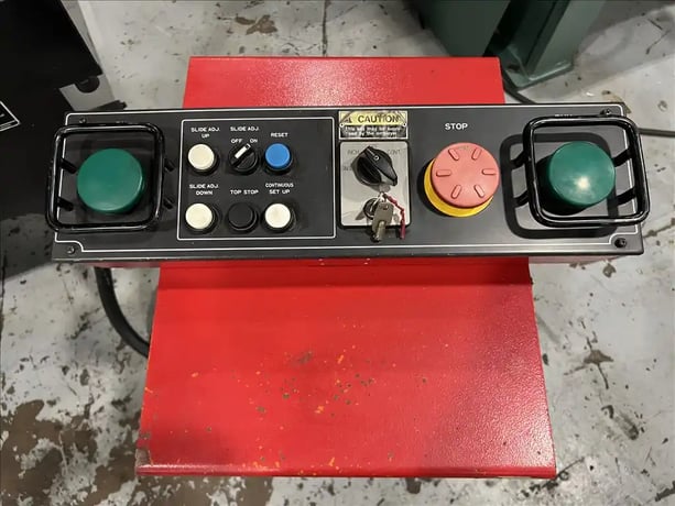 80 Ton, Amada #TPL80SI, single point, Link drive, gap frame press, 5.1" stroke, 17.9"Shut Height, 2000 - Image 8