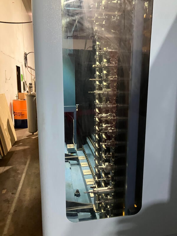 Matsuura #H.Plus-400, 4-Axis CNC horizontal machining center, 6 pallet, Fanuc G-Tec31i Control, 120-360 - Image 3