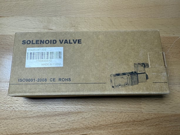 1/2" Pneulead #VG420-04T-3DZ, pneumatic Solenoid valves 2 position 3 way AC110V - Image 8