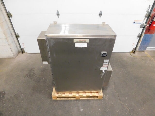 Rockwell Automation Stainless Steel control cabinet, AB Powerflex 70, 15 HP, 480 Volts - Image 2