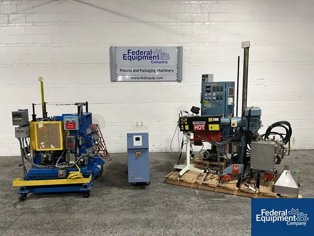 Davis Standard, 3 Roll Sheet Stack Line, 1.25" Extruder, AS IS - Image 1
