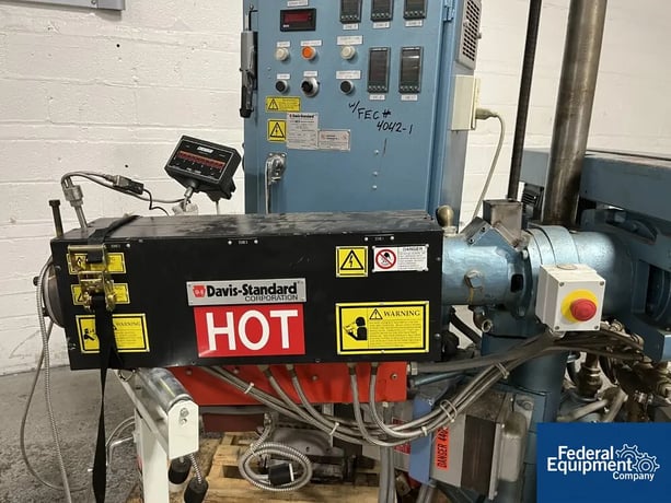 Davis Standard, 3 Roll Sheet Stack Line, 1.25" Extruder, AS IS - Image 7