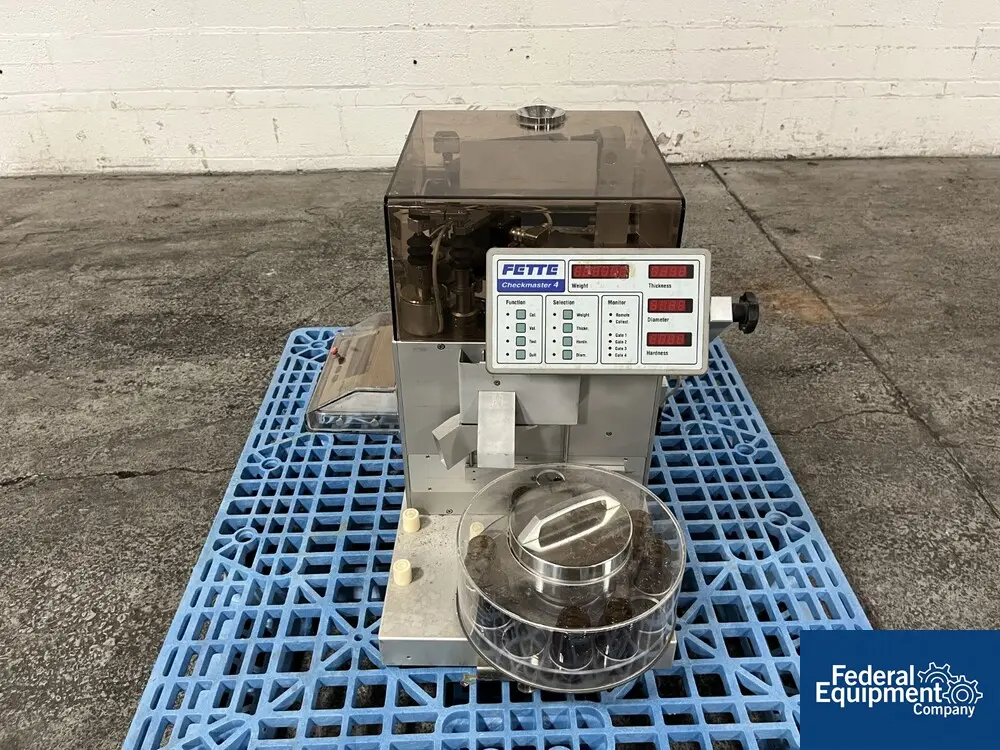 Tablet tester, Fette Checkmaster #4, 230/115 V., 1996 - Image 1