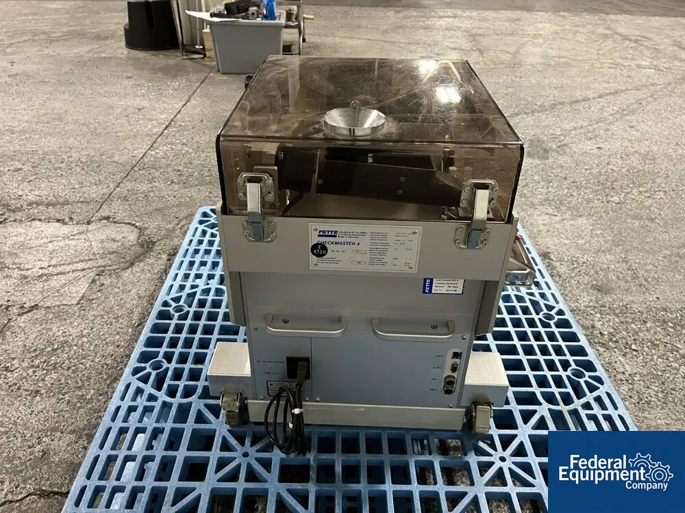 Tablet tester, Fette Checkmaster #4, 230/115 V., 1996 - Image 4