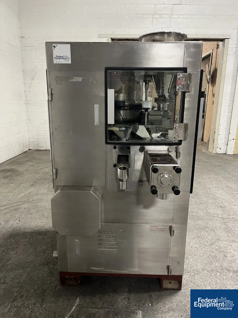 8 Ton, Kikusui #836KAWC, Tablet Press, 36 station, B type keyed, 16mm diameter x 16mm fill max, 216000 TPH - Image 4