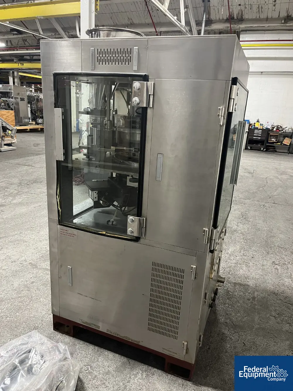 8 Ton, Kikusui #836KAWC, Tablet Press, 36 station, B type keyed, 16mm diameter x 16mm fill max, 216000 TPH - Image 6