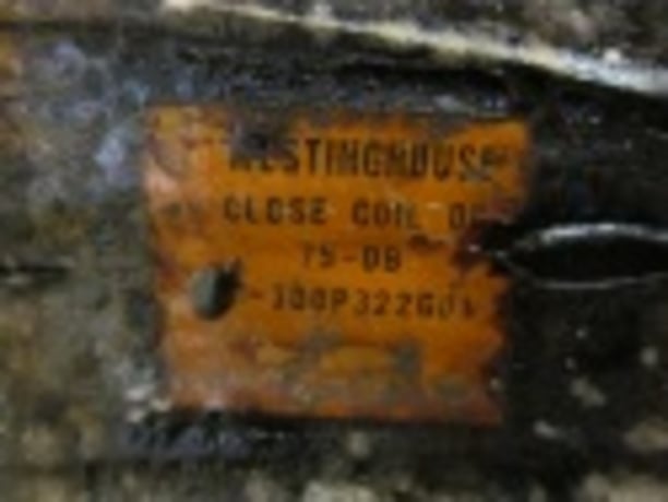 3000 Amps, Westinghouse, DB-75, electrically operated, drawout, #AB0994 - Image 1