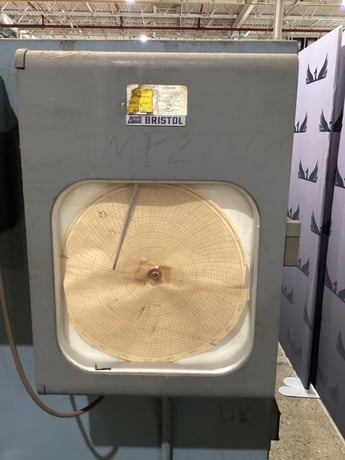 26" x 28" x 34" Tenney #14, environmental chamber oven with Bristol recorder - Image 7