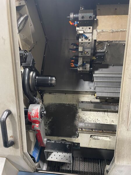 Daewoo Doosan #Lynx-220A, CNC lathe, 20.1" swing, 6" chuck, 1.8" bar, 12.6" dia., 12.7" lgth, 20 HP, 6000 - Image 2