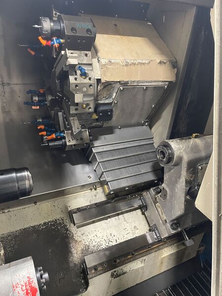 Daewoo Doosan #Lynx-220A, CNC lathe, 20.1" swing, 6" chuck, 1.8" bar, 12.6" dia., 12.7" lgth, 20 HP, 6000 - Image 3