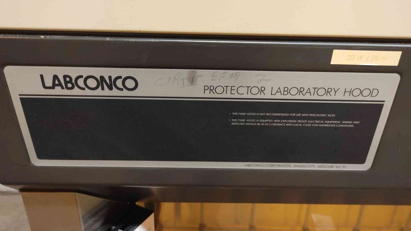 Labconco, Protector Chemical Fume Hood, 4' capacity - Image 6