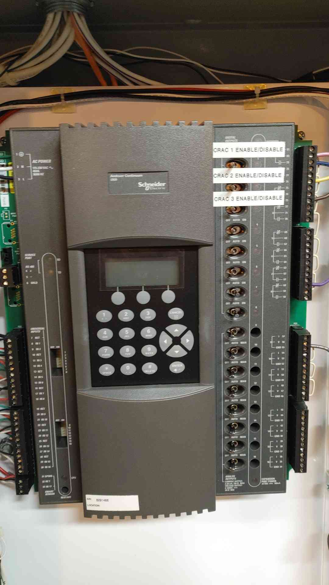 Hoffman/Schneider Electric #i2920-D, Control Panel w/Andover Continuum Terminal Controller, 3 Phase, 3-Wire - Image 5