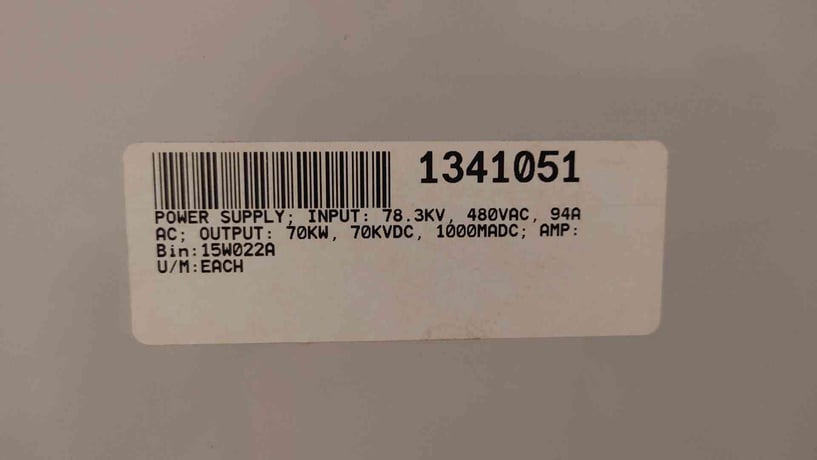 Entela #PowerPlus-PP070, 78.3 kVA, 480 VAC Input, 70 kW, 70 VDC Output - Image 3