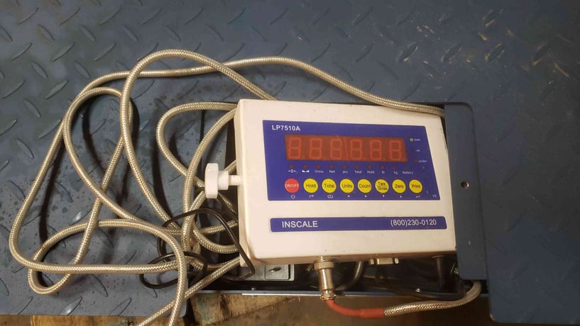 10000 lb. Uline Inscale #IN7620, Scale - Image 2