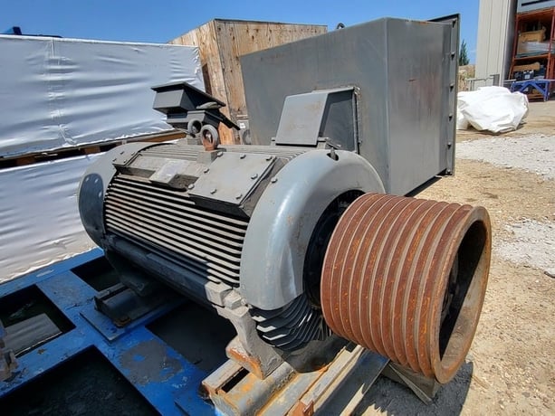 400 HP 1185 RPM Teco Westinghouse electric motor, Frame 5011C, 2300/4160 Volts - Image 4